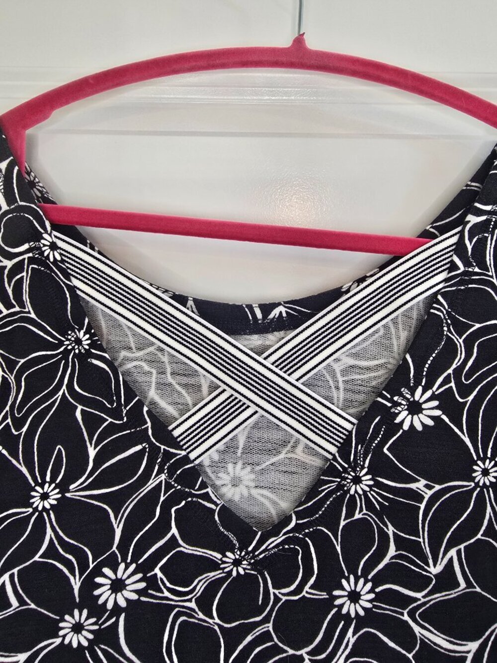 T by Talbots Cozy Crush Dress - Graphic Blooms - Picture 5 of 9